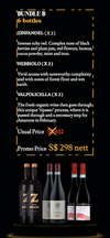 ITALIAN WINES PROMOTION: BUNDLE B Special Offer 6 bottles   PROMO PRICE S$ 278.51+
